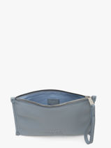 Pochette Zipp�e Jour Cuir Lancel Bleu jour A13174-vue-porte