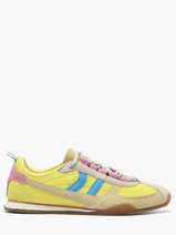 Sneakers Uit Leder Coolway Geel women 7693398
