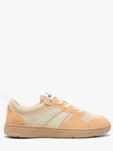 Sneakers En Cuir Palladium Orange women 99505868