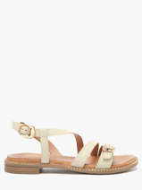 Sandales En Cuir Tamaris Beige women 46