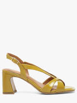 Sandales � Talon Tamaris Vert women 46