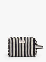 La Trousse Tournelles Xl Striped Coton Recycl� Rivedroite Noir spring striped TOUXLSTR