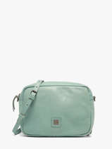 Sac Bandouli�re Heritage Cuir Biba Bleu heritage BT32