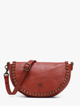 Cross Body Tas Heritage Leder Biba Bruin heritage YAM1L