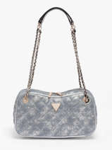 Sac Port� �paule Giully Guess Bleu giully DG967309