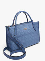 Sac Port� �paule Jodi Coton Guess Bleu jodi PG976922