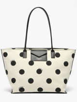 Sac Port� �paule Canvas Kba Lancaster Blanc canvas kba 50