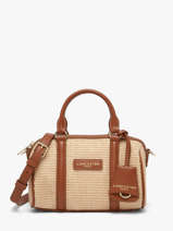 Sac Bandouli�re Mini Osier Italie Lancaster Marron mini osier italie 72