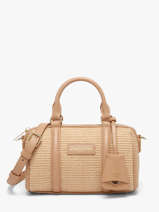 Cross Body Tas Mini Osier Italie Lancaster Beige mini osier italie 72