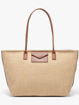 Sac Port� �paule Kba Mariniere Osier Lancaster Beige kba mariniere osier 79