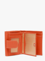 Portemonnee Caviar Leder Crinkles Oranje caviar 14068-vue-porte