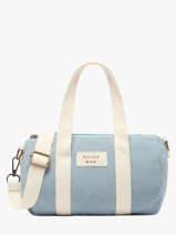 Sac Bandouli�re Amour Toile Coton Miniprix Bleu amour toile 8084