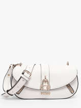 Sac Bandouli�re Jessa Polyester Guess Blanc jessa BG836220
