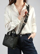 Cross Body Tas Mini Jour Leder Lancel Bruin jour A14078-vue-porte