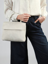Cross Body Tas Clarita Su�de Leder Nathan baume Bruin nathan 18S-vue-porte