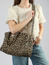 Le City Bag Sauval Forever Wild Coton Recycl� Rivedroite Marron forever wild SAUVAFOR-vue-porte