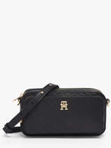 Sac Bandouli�re Th Daily Polyester Tommy hilfiger Noir th daily AW18414