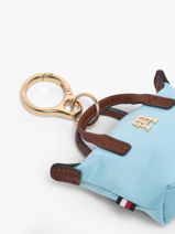 Sleutelhanger Tommy hilfiger Blauw popette AW18564-vue-porte