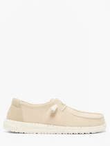 Mocassins Wendy Stretch Sox Hey dude Beige women 41878