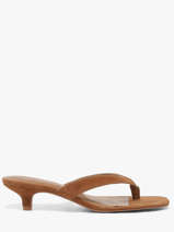 Nu-pieds � Talon Steve madden Marron women 11004731