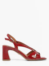 Sandalen Met Hak Tamaris Rood women 46