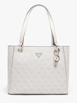 Sac Port� �paule Noelle Polyester Guess Blanc noelle BG967225