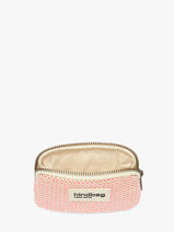 Portemonnee Hindbag Oranje tressage TS-vue-porte