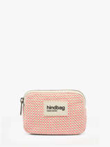 Portemonnee Hindbag Oranje tressage TS