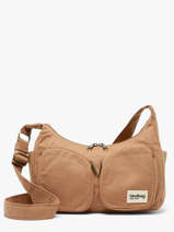 Sac Bandouli�re Best Seller Coton Hindbag Marron best seller EMILE