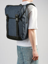 Sac � Dos Business David jones Bleu business PC037A-vue-porte