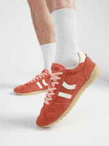 Sneakers En Cuir Coolway Rouge men 8653807-vue-porte