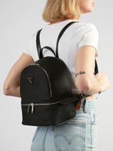 Sac Banane Guess Noir follie NN676032-vue-porte