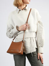 Sac Bandouli�re Andie Michael kors Marron andie S6G3PC1V-vue-porte