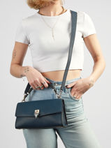 Sac Bandouli�re Patsie Guess Bleu patsie ZG991920-vue-porte