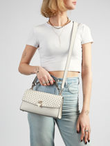 Sac Bandouli�re Patsie Guess Blanc patsie ZE991920-vue-porte