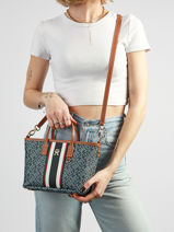 Sac Port� Main Th Monoplay Tommy hilfiger Bleu th monoplay AW18389-vue-porte