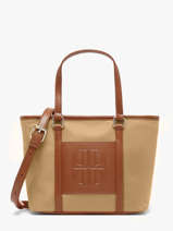 Sac Port� Main Fran Nylon Laurent david Beige ld bags 54