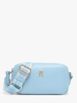 Sac Bandouli�re Th Essential Polyurethane Tommy hilfiger Bleu th essential AW18370