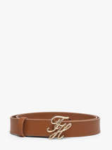 Ceinture Tommy hilfiger Marron belt AW18568
