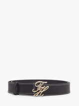 Ceinture Tommy hilfiger Noir belt AW18568