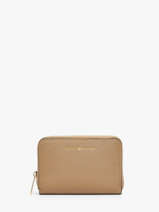 Portefeuille Tommy hilfiger Marron th modern AW18487