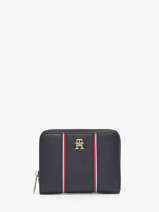 Portefeuille Tommy hilfiger Bleu th icon AW18653