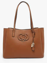 Sac Port� �paule Isola Polyurethane Guess Marron isola BG990523