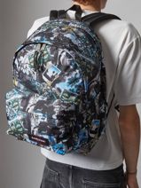 Sac � Dos 2 Compartiments + Pc 16" Eastpak Multicolore pbg authentic PBGA5BIK-vue-porte