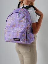 Sac � Dos 1 Compartiment Eastpak Violet pbg authentic PBGA5BG4-vue-porte