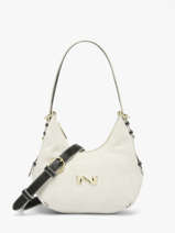 Sac Bandouli�re Sam Cuir Daim Nathan baume Beige vogue 4