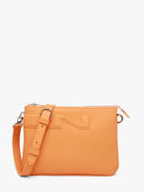 Sac Bandouli�re Milano Cuir Nathan baume Orange n city 3