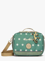 Lunchtas 1 Compartiment Cameleon Groen vintage fantasy PBVGBL24