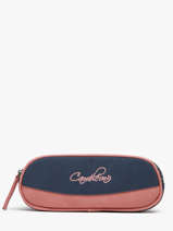 Trousse 2 Compartiments Cameleon Bleu vintage fantasy PBVGTROU