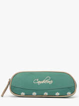 Pennenzak 2 Compartimenten Cameleon Groen vintage fantasy PBVGTROU